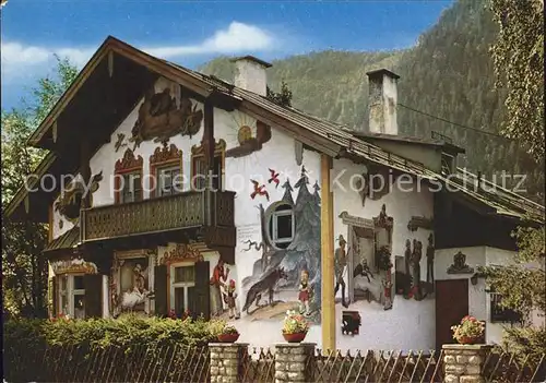 Oberammergau Haus Rotkaeppchen  Kat. Oberammergau