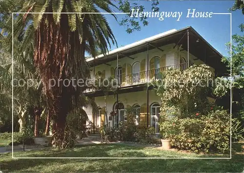 Key West Ernest Hemingway House  / Key West /