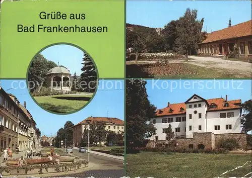 Bad Frankenhausen Anger Schloss Badehaus  Kat. Bad Frankenhausen