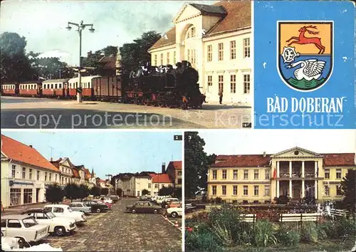 Bad Doberan Baederbahn Markt Moorbad  Kat. Bad Doberan