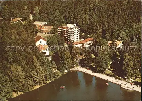 Bad Sachsa Harz Schmelzteich Parkhotel Fliegeraufnahme Kat. Bad Sachsa