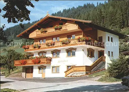 Oberau Tirol Haus Mittendorf  Kat. Wildschoenau