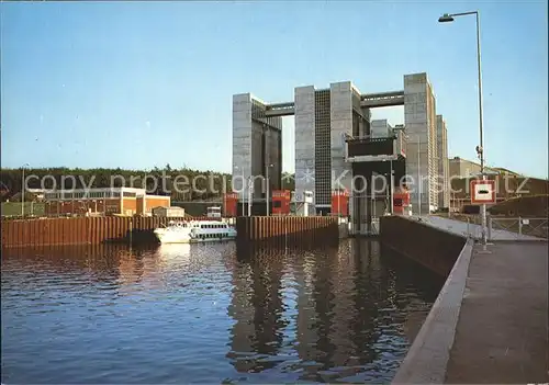 Scharnebeck Lueneburg Schiffshebewerk  Kat. Scharnebeck