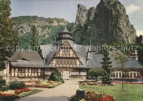 Bad Muenster Stein Ebernburg Badhaus Rheingrafenstein  Kat. Bad Muenster am Stein Ebernburg