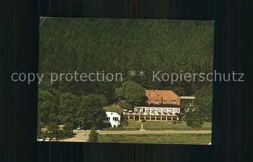 Bad Muender Berggasthaus Ziegenbuche Kat. Bad Muender am Deister