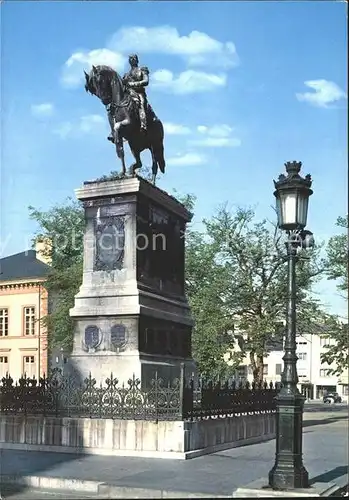 Luxembourg Luxemburg Monument Guillaume II Roi des Pays-Bas Grand Duc  / Luxembourg /