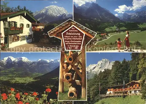 Berchtesgaden Soleleitungsweg  Kat. Berchtesgaden