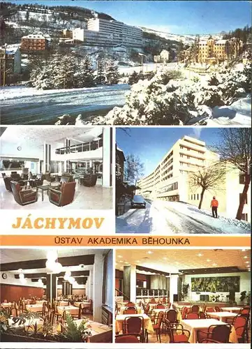 Jachymov Ustav Akademika Behounka  Kat. Sankt Joachimsthal