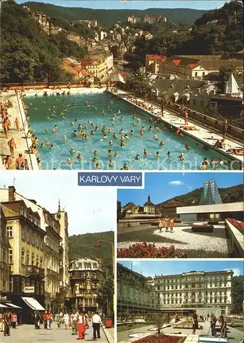 Karlovy Vary Koupaliste Thermal Vridelni kolonada J.A. Gagarina  Kat. Karlovy Vary Karlsbad