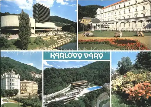 Karlovy Vary Ortsansichten Kat. Karlovy Vary Karlsbad