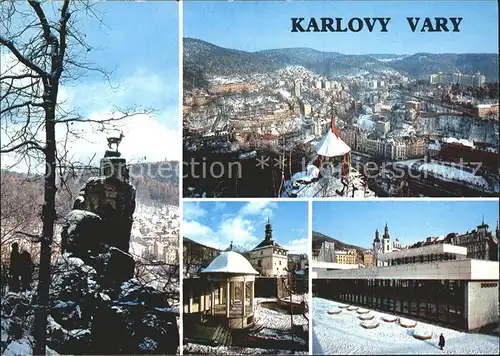 Karlovy Vary Jeleni skok Zamecka kolonada Kat. Karlovy Vary Karlsbad