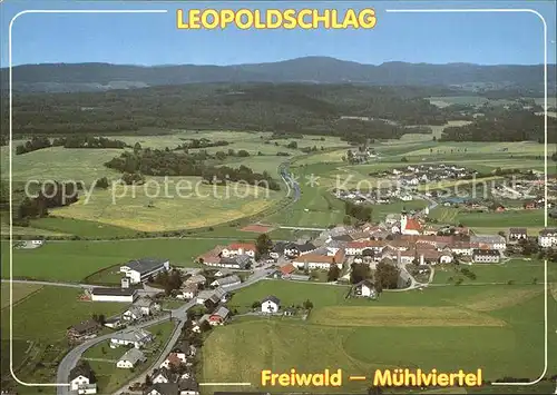 Leopoldschlag Fliegeraufnahme / Leopoldschlag /Muehlviertel