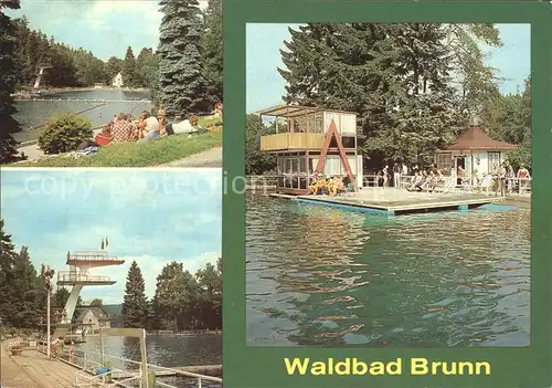 Brunn Vogtland Waldbad Kat. Reichenbach