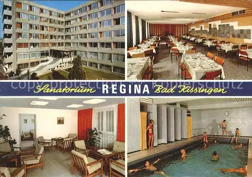 Bad Kissingen Sanatorium Regina Kat. Bad Kissingen