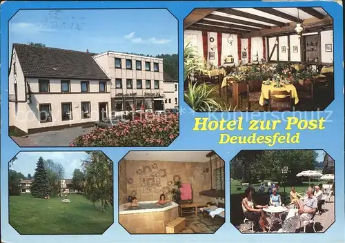 Deudesfeld Hotel zur Post Kat. Deudesfeld