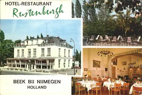 Nijmegen Hotel Restaurant Rustenburgh Kat. Nimwegen Nijmegen