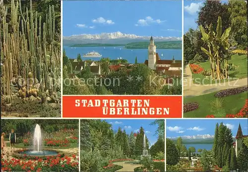 ueberlingen Bodensee Stadtgarten Kat. ueberlingen