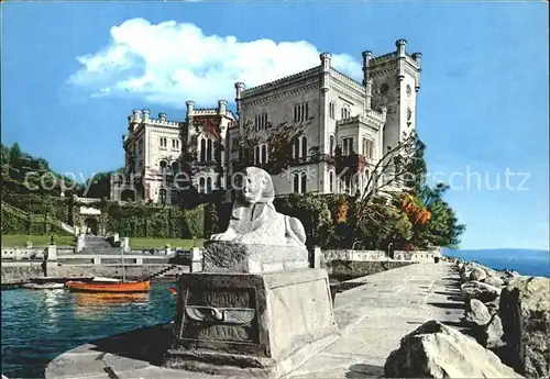 Trieste Schloss Miramare Kat. Trieste