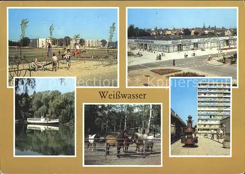 Weisswasser Freizeitzentrum Lutherstrasse Tiergarten  Kat. Weisswasser