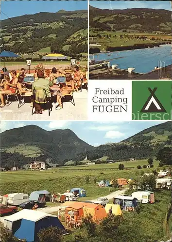 Fuegen Freibad Camping Kat. Fuegen Zillertal