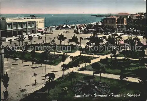 Cattolica Giardini e Piazza 1. Maggio Kat. Cattolica