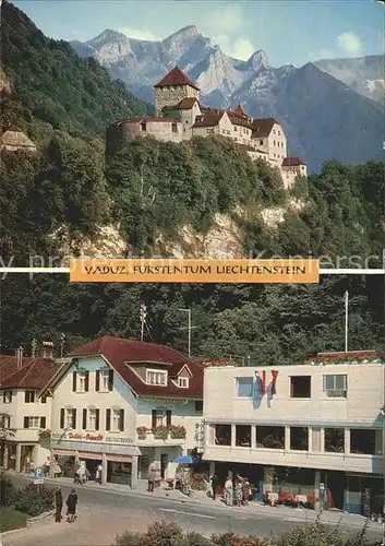 Vaduz Fuerstentum Liechtenstein Kat. Vaduz