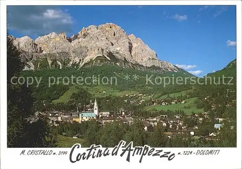 Cortina d Ampezzo Monte Cristallo Kat. Cortina d Ampezzo