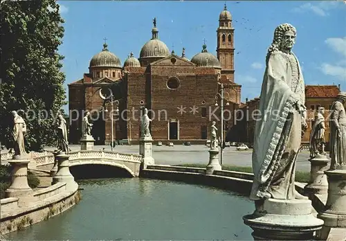 Padova Prato della Valle und Sankt Giustinasdomkirche Kat. Padova