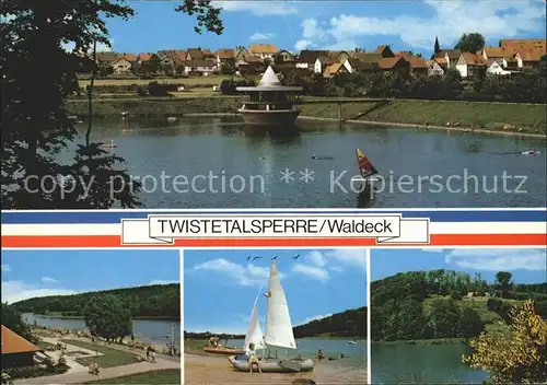 Waldeck Edersee Twistertalsperre