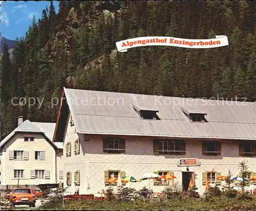 Uttendorf Salzburg Alpengasthof Enzingerboden Kat. Uttendorf