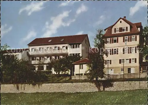 Ebhausen Christliches Erholungsheim Haus Sonnenblick Kat. Ebhausen