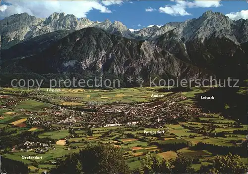 Lienz Tirol Luftaufnahme Dolomiten Kat. Lienz