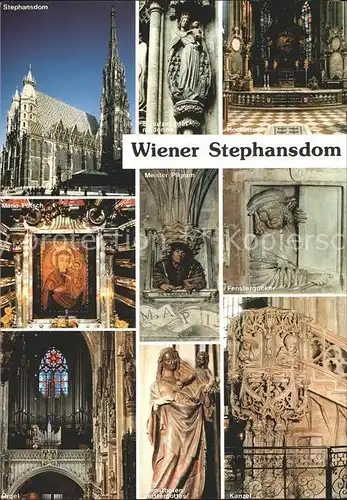 Wien Stephansdom Kat. Wien
