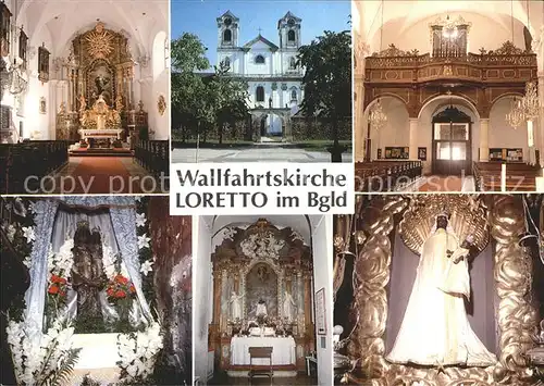 Loretto Burgenland Wallfahrtskirche  Kat. Loretto