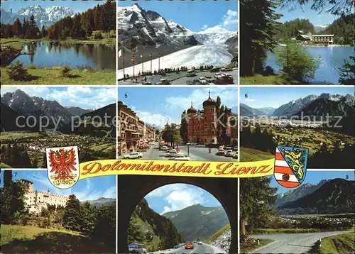 Lienz Tirol Dolomiten Iselsberg Grossglockner Tristachersee Schloss Bruck  Kat. Lienz