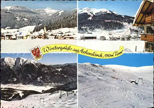 Achenkirch Wintersportort Christlumlift Winterlandschaft Kat. Achenkirch am Achensee