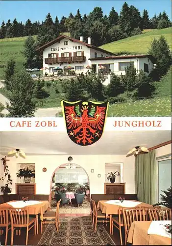 Jungholz Tirol Cafe Pension Zobl  Kat. Jungholz