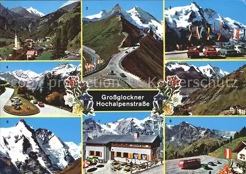 Grossglockner Heiligenblut Fuschertoerl Glocknerhaus Edelweisshuette Kat. Heiligenblut