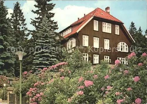 Braunlage Haus Duemling Kat. Braunlage Harz