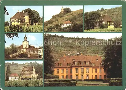 Radebeul Hofloessnitz Jakobstein Turmhaus Bennoschloesschen Schloss Kat. Radebeul