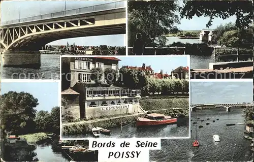 Poissy Bords de Seine Restaurant Pont / Poissy /Arrond. de Saint-Germain-en-Laye