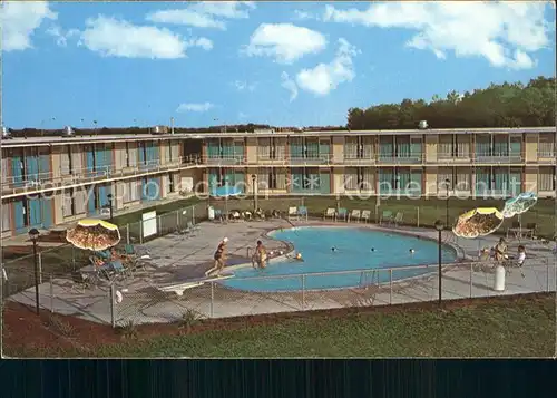Newark Delaware Holiday Inn Motel Swimming Pool Kat. Newark