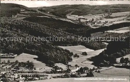 Oberhundem Panorama Hundemtal Kat. Kirchhundem