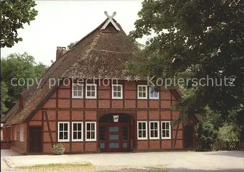 Bispingen Cafe Bockelmann Kat. Bispingen Lueneburger Heide