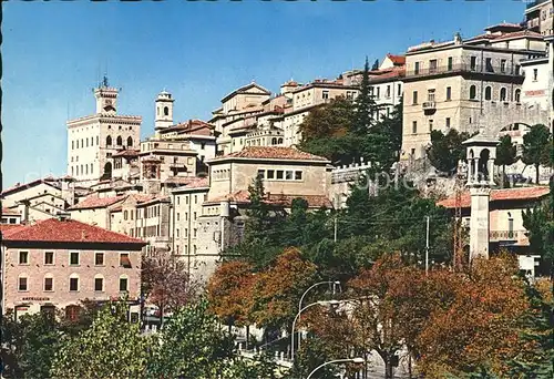 San Marino Repubblica Palazzo del Governo veduta della citta