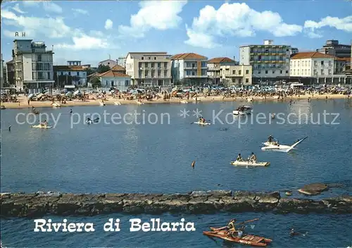 Bellaria Alberghi e scogliera Klippen Strand Hotels Kat. Rimini