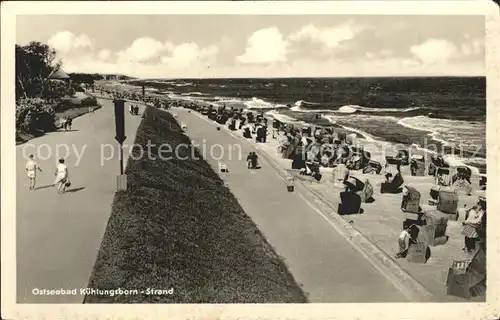 Kuehlungsborn Ostseebad Strand Kat. Kuehlungsborn