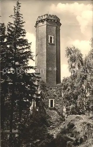 Schneeberg Erzgebirge Aussichtsturm auf dme Keilberg Kat. Schneeberg