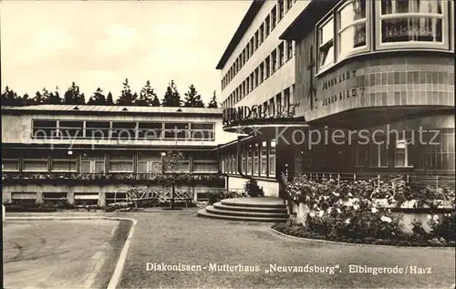 Elbingerode Harz Diakonissen Mutterhaus Neuvandsburg Kat. Elbingerode Harz