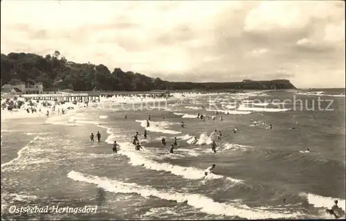 Heringsdorf Ostseebad Usedom Strand Kat. Heringsdorf